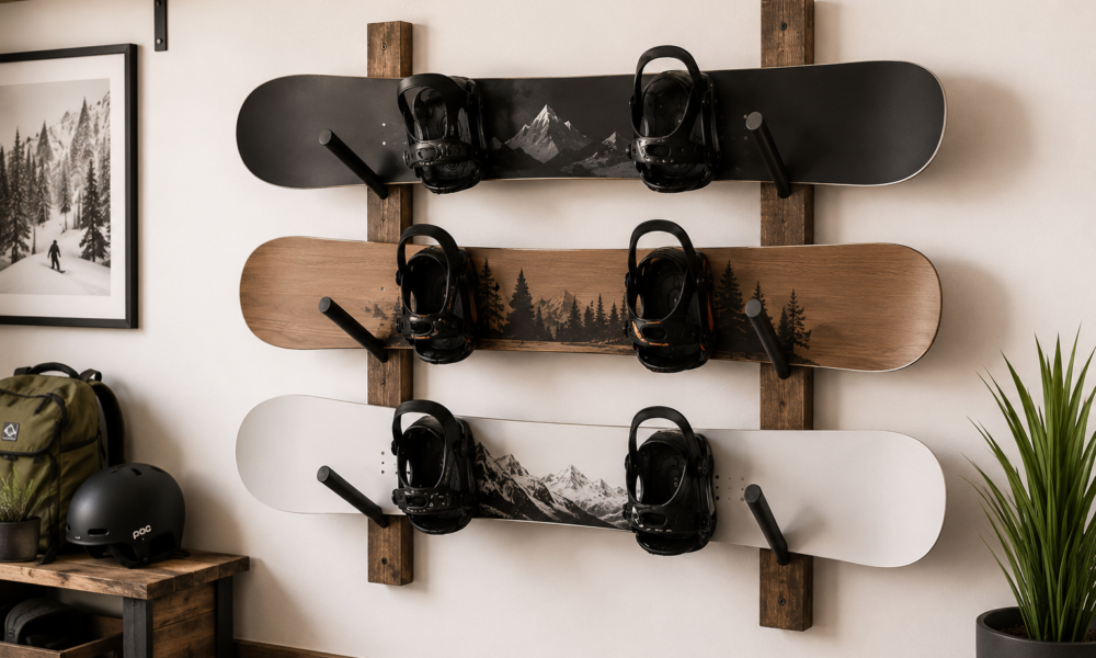 Smart Storage Habits That Help Protect Your Ski Equipment ski storage rack