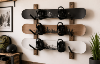 ski storage rack