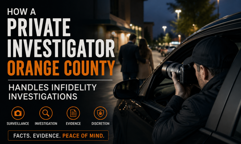How a Private Investigator in Orange County Handles Infidelity Investigations private investigator orange county