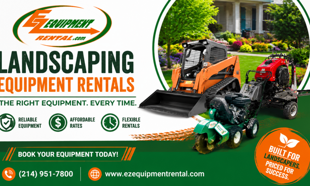 Landscaping Equipment Rentals