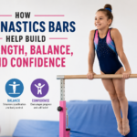 Gymnastics bars: building strength, balance, confidence
