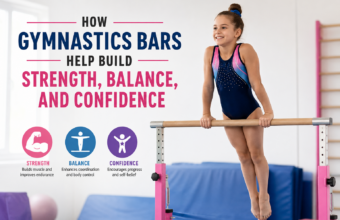 Gymnastics bars: building strength, balance, confidence