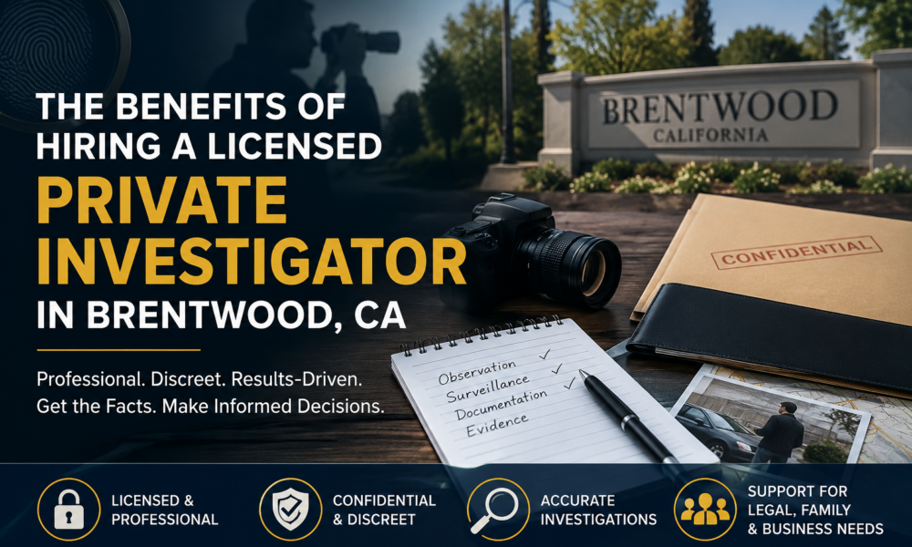 Private investigator services in Brentwood
