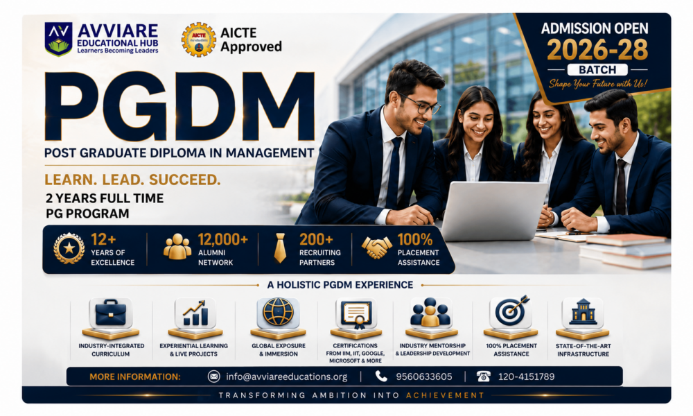 Which PGDM College in Noida Offers the Best Career Opportunities? Why Choose a PGDM College in Noida?