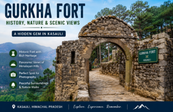 **SEO-Optimized Alt Text:** Gurkha Fort in Kasauli, Himachal Pradesh showcasing historic stone architecture, scenic mountain views, and a popular heritage tourist attraction.