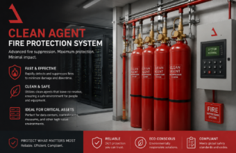 clean agent fire protection system