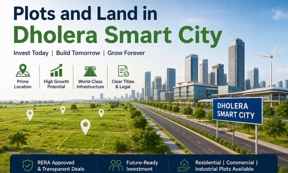 Affordable Plots and Land in Dholera Smart City with High Growth Potential Plots and Land in Dholera Smart City