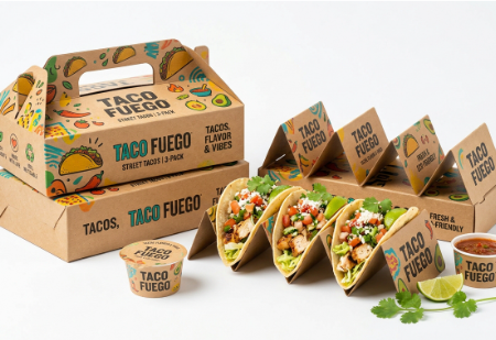custom food packaging with logo