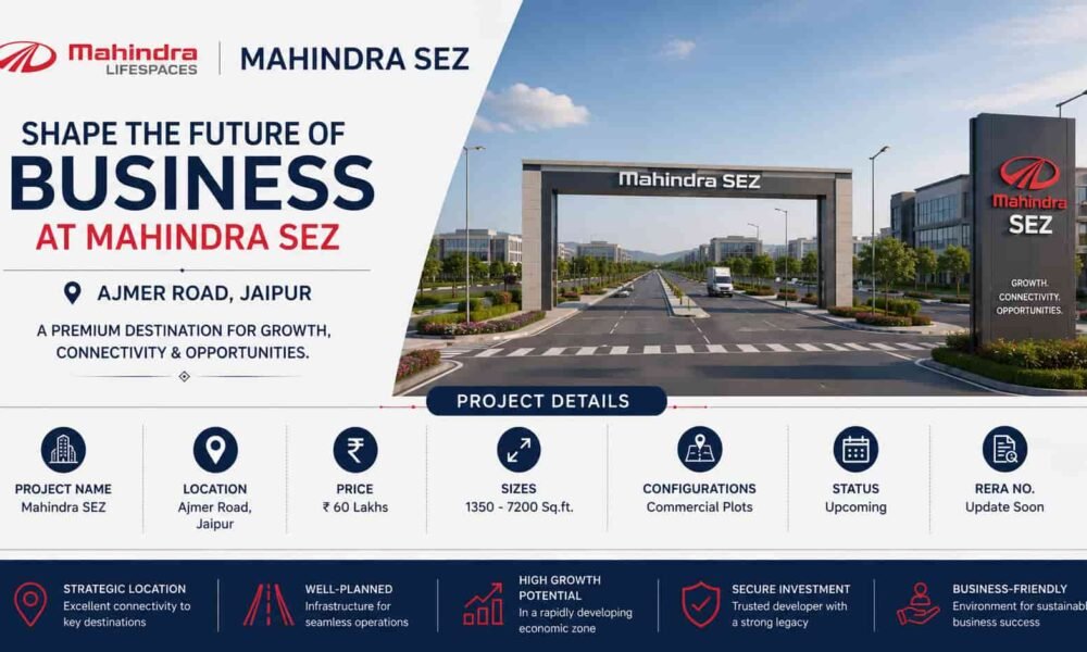 Complete Guide to Mahindra SEZ Jaipur Commercial Plots mahindra sez jaipur
