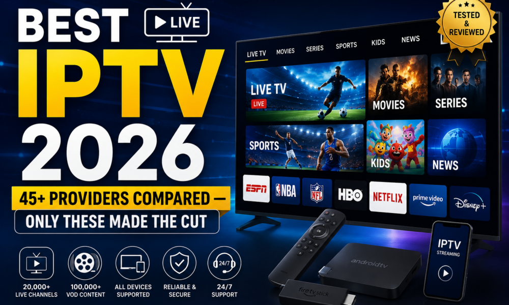 Best USA IPTV 2026: Reliable Streaming Without Cable Best USA IPTV